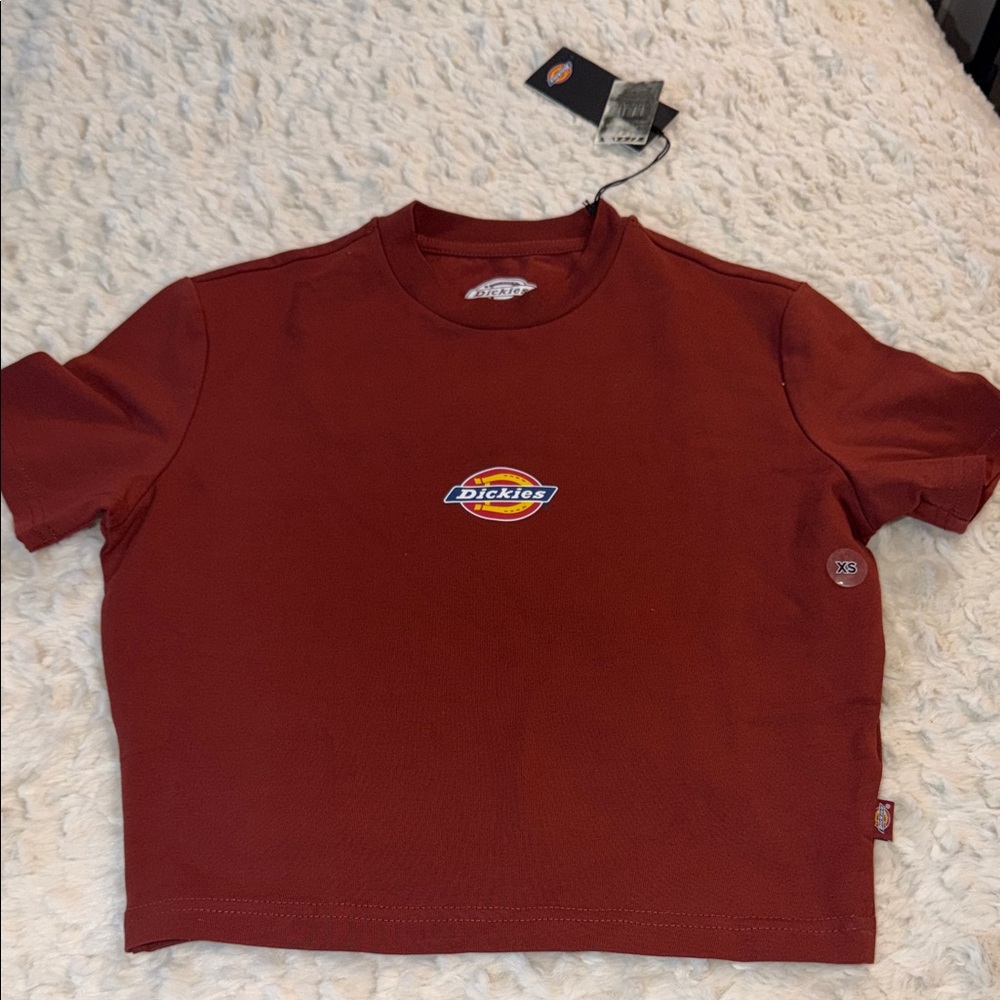 Dickies Kids Maroon Short Sleeve Tee